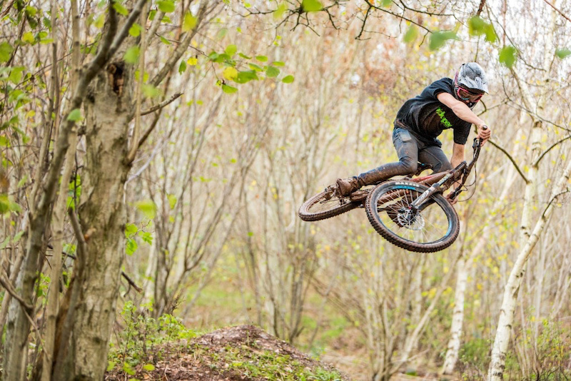Wild man Joel Anderson gets rad at the Black Mountains Cycle Centre