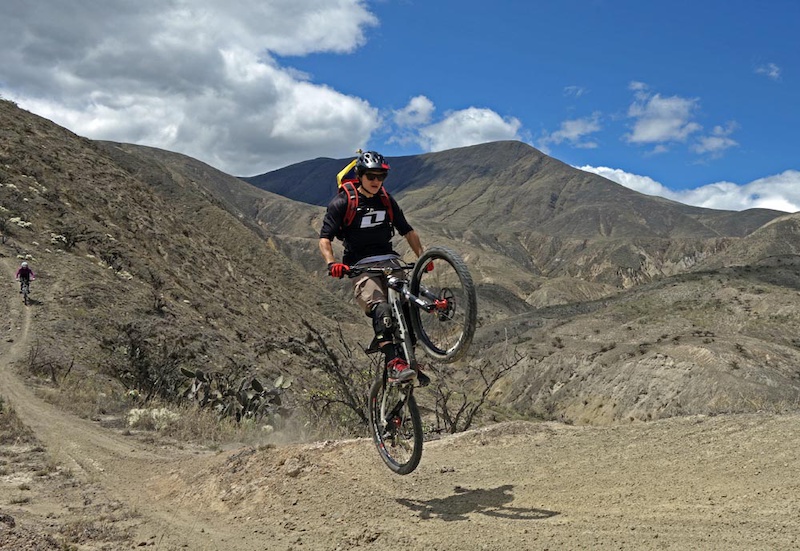 Ecuador Mountain Biking Avenue of Volcanos, Part One Quito and Baby