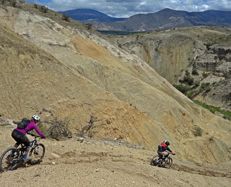 Ecuador Mountain Biking Avenue of Volcanos, Part One Quito and Baby