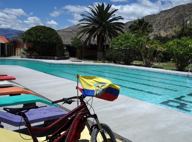 Ecuador Mountain Biking Avenue of Volcanos, Part One Quito and Baby