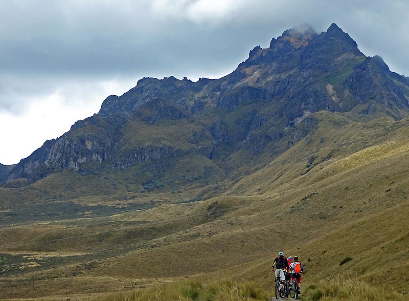 Ecuador Mountain Biking Avenue of the Volcanos Part Two - Chimborazo and Bigger Volcanos