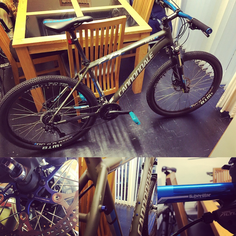 2016 Cannondale trail 5 custom For Sale