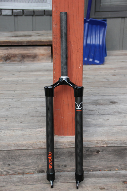 New Exotic Carbon 29 Plus rigid fork For Sale