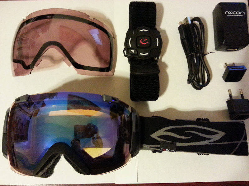 2015 Smith IO Recon heads up display goggles