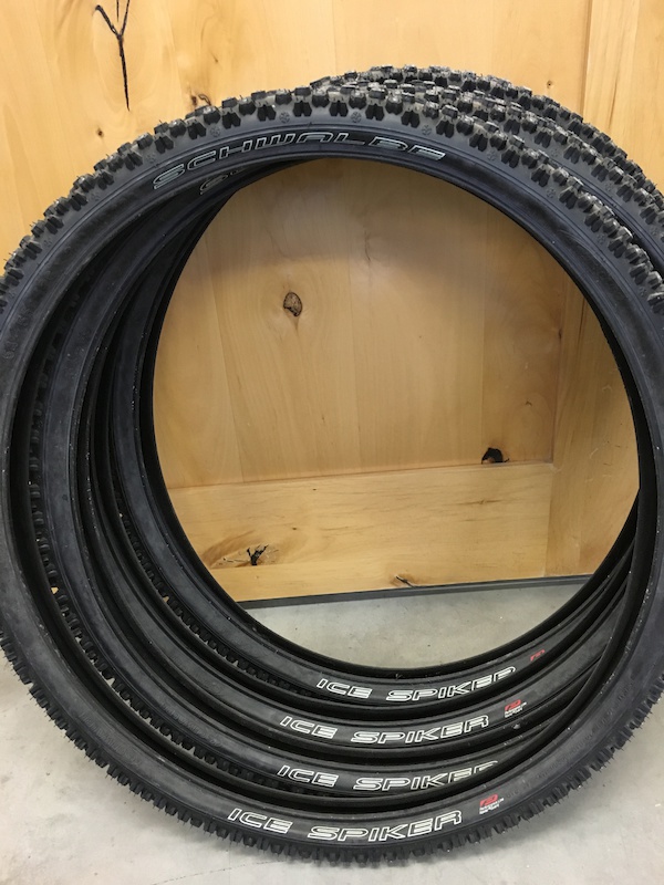 2015 Schwalbe Ice Spiker studded tires (70 each) For Sale
