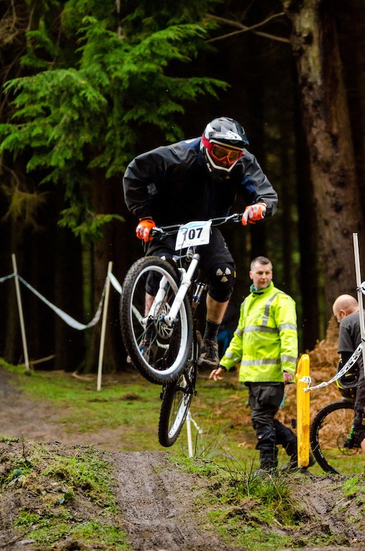 First ever DH race at the Forest of Dean!