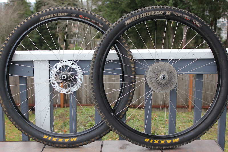 2015 Stans ZTR Flow hoops XTR hubs 29er style 32 hole
