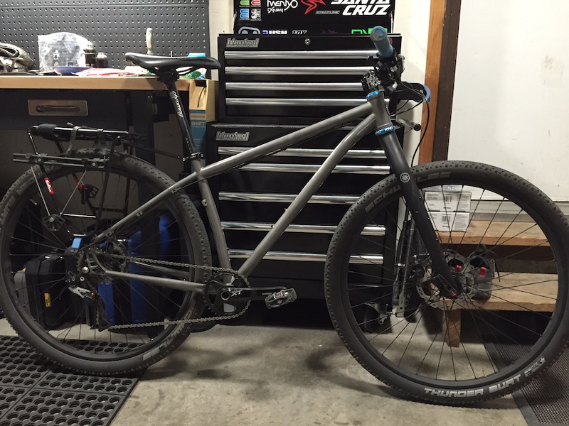 2015 Salsa El Mariachi M Steel Hardtail Frame & Carbon Fork For Sale