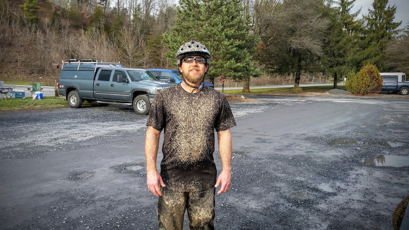 post muddy day at Bryce Bike Park