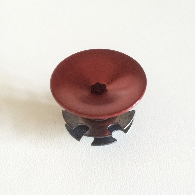 2015 ABSOLUTE BLACK  Top cap RED 4g - includes CK star-nut