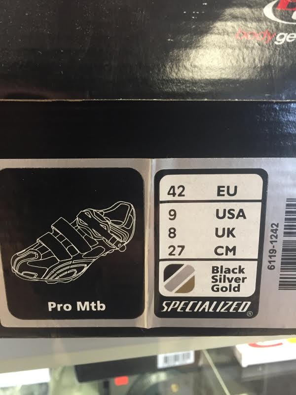 2014 Specialized Pro Mtb SHoes 42/9
