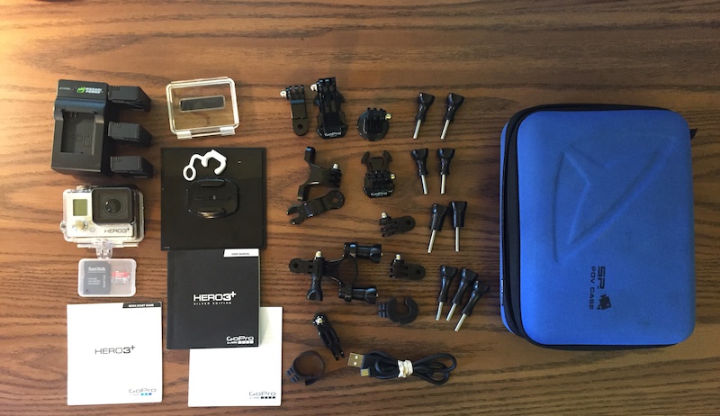 0 GoPro Hero 3+ Silver With Accessories