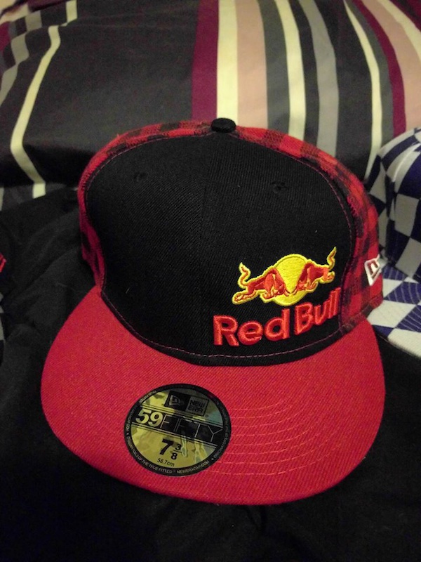 2013 7 3/8 Official Red Bull Hats