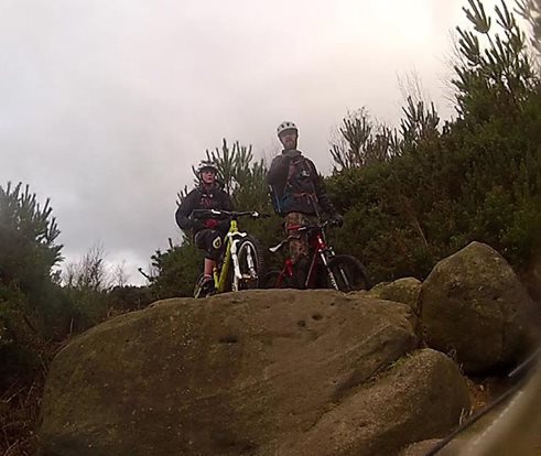 First ride out on the Ragley was great! Had a bash around Stainburn with Dave and Alec. We even convinced Alec to ride the rock drop!