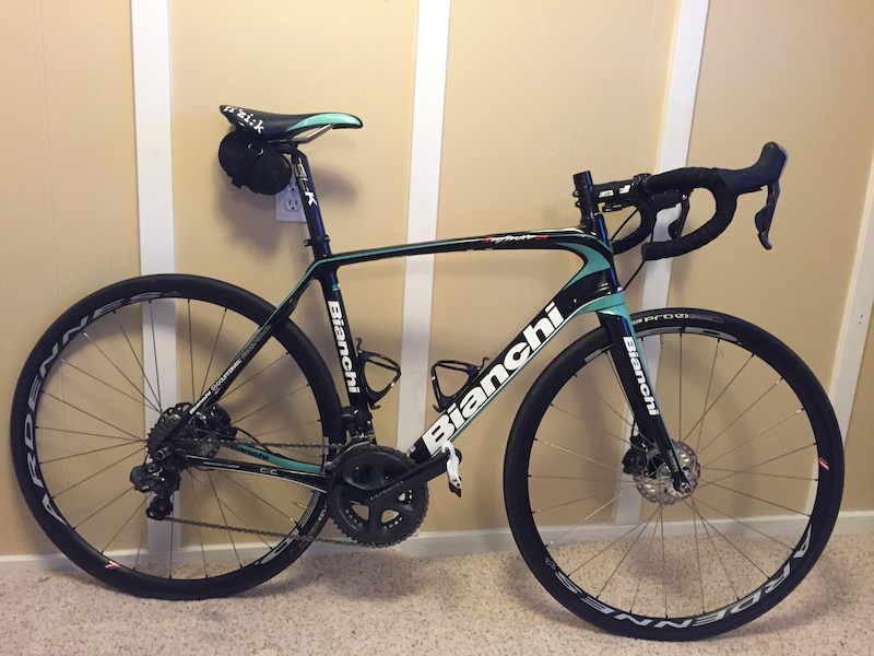 2015 Bianchi Infinito CV Disc, 55 ,Di2, Hydraulic, HED For Sale