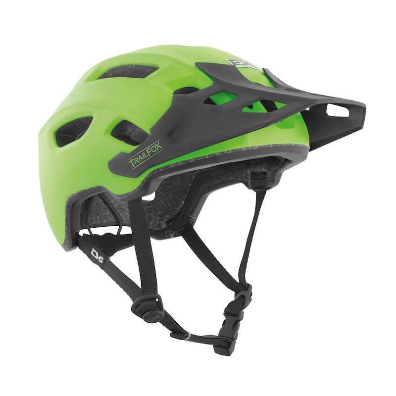 TSG Enduro MTB-Helm Trailfox Solid Color Satin Black 