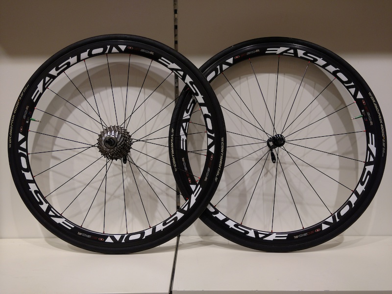 easton ec90 aero 55 clincher road wheelset