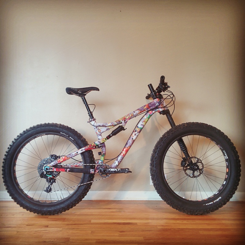 2015 Salsa Bucksaw Frame/Rear Shock Plus Extras For Sale