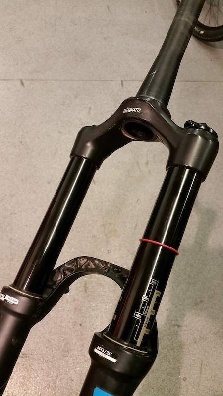 2014 RockShox Pike RCT3 160mm tapered 26