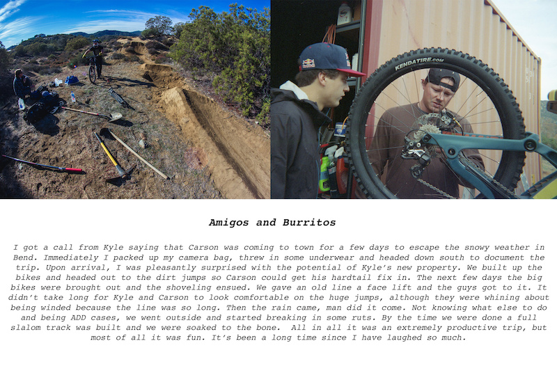 Kyle Strait, Carson Storch images from Amigos and Burritos article for Kenda.