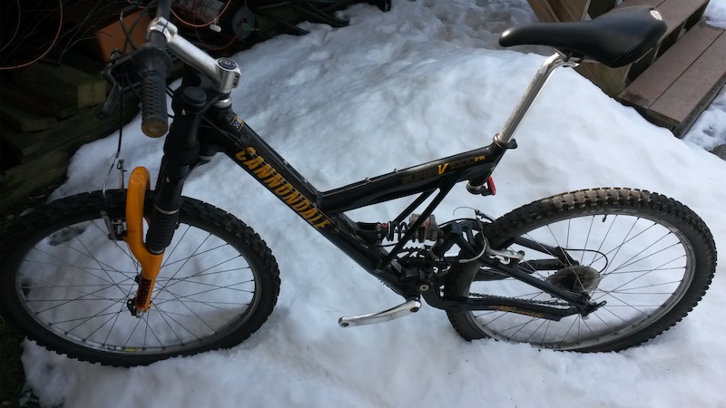 1998 Cannondale Super V 1000 FR For Sale