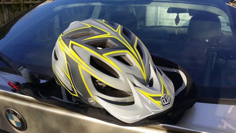 0 Troy Lee Designs Turbo Grey A1 Helmet