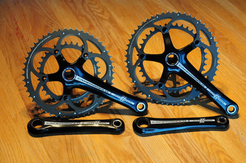 used cranks campagnolo 2014 175mm 
2000km each.