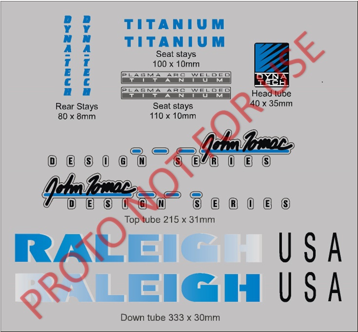 Raleigh USA Ti '93 [quick buildup page 2] | Retrobike