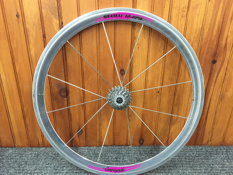Campagnolo Shamal 12-HPW Titanium Front Wheel, Clincher with