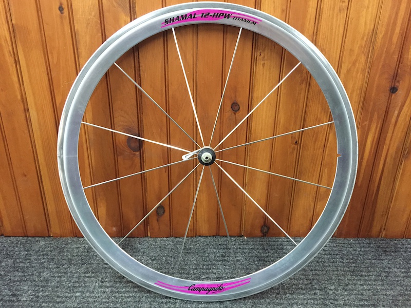 SHAMAL 12-HPW TITANIUM 完組ホイール SHAMAL 12-HPW TITANIUM 完組ホイール FRONT CAMPAGNOLO SHAMAL