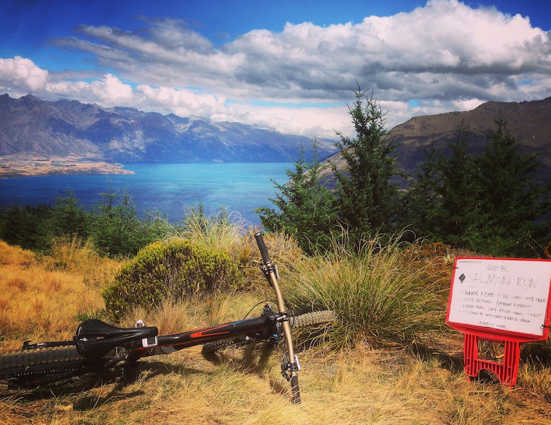 at Salmon Run in Queenstown, New Zealand photo by pappas Pinkbike