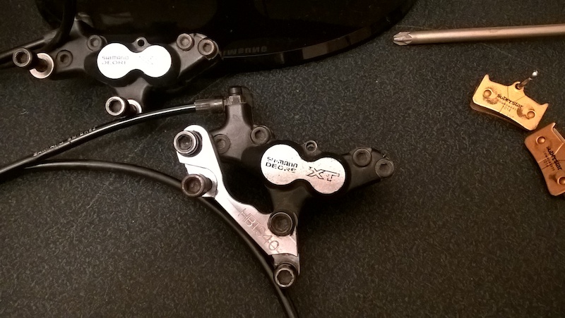 shimano 4 pot caliper