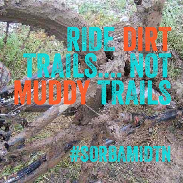 My local trails sent this out in an email. Don't be like this. It's truly a disgrace to mountain biking.