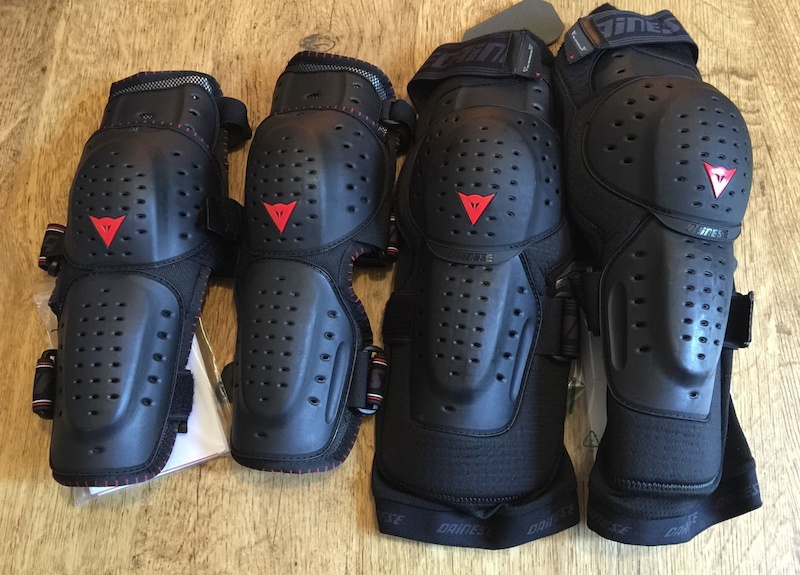 dainese Knee / Leg & Elbow / Arm Pads Size Large For Sale