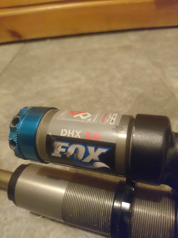 Fox dhx 5 0 8 5x2 5 215x63 inc 400lb spring for sale