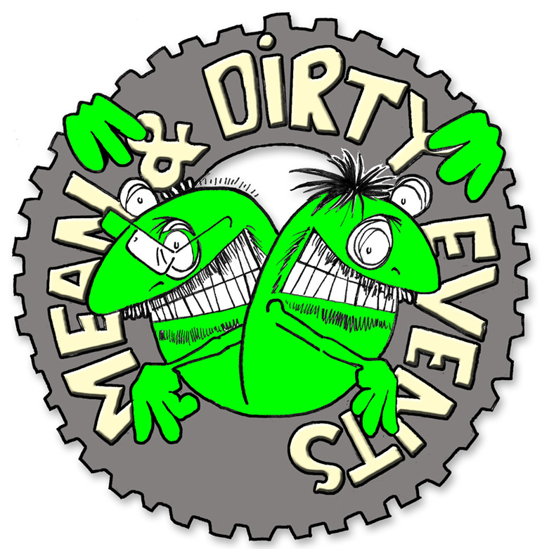 Mean and Dirty events logo.
www.meananddirty.co.uk