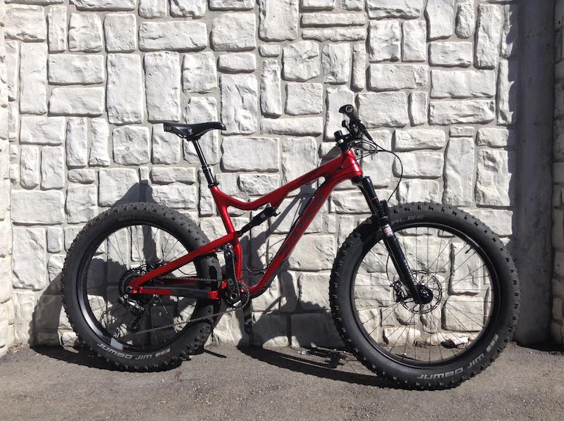 2016 Salsa Bucksaw Carbon Orange Red Long Travel For Sale