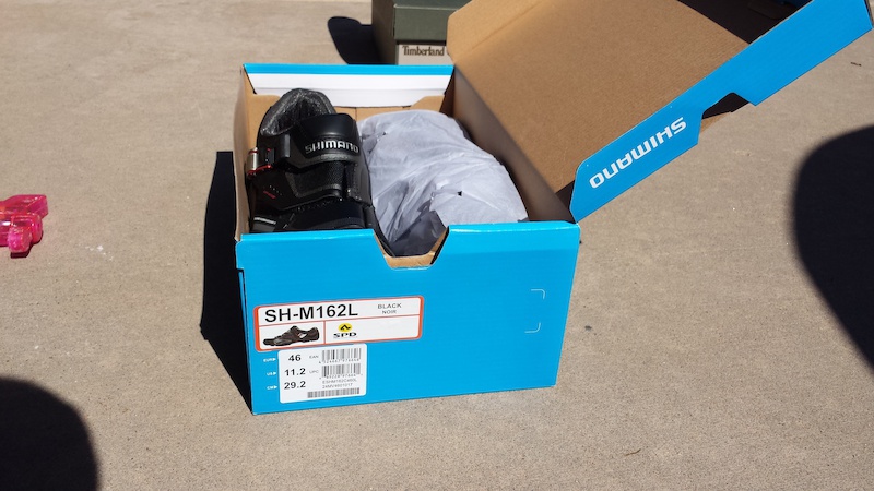2016 Shimano M165-L Clipless Shoes Size 11.2 US