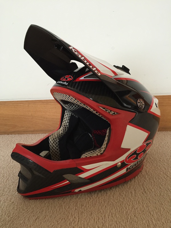 2015 Kabuto IXA Carbon Helmet M/L Red