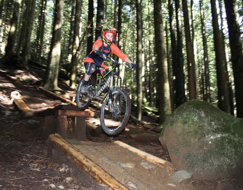 East Bound And Down Mountain Biking Trail - Coquitlam