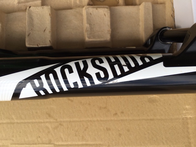 2015 Rock Shox Boxxer Charger 650b black, used 3 days