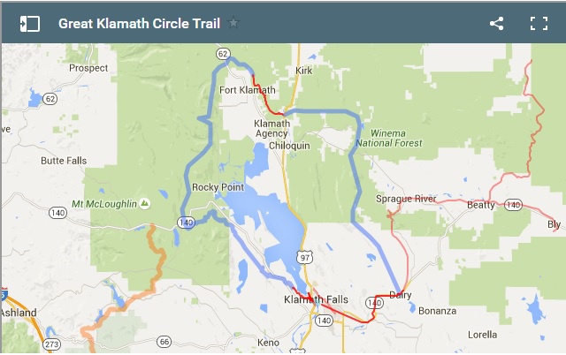 Great Klamath Circle Trail