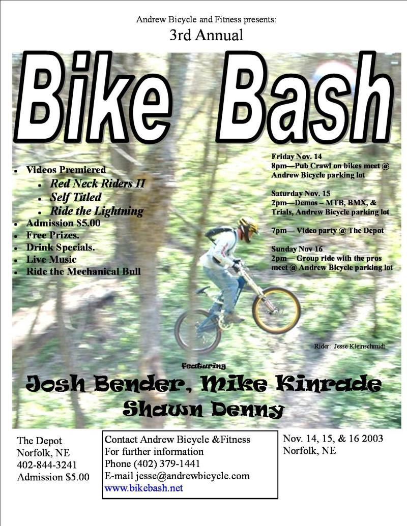 3rd Annual Bike Bash Norfolk , Nebraska Pinkbike