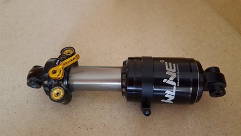 2015 Barely used Cane Creek Inline Double Barrel rear shock