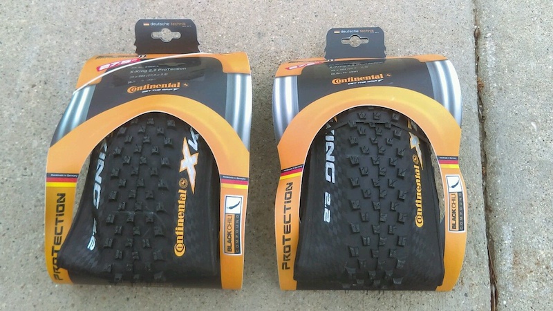 2015 Continental X-king 27.5x2.2 Protection Tires (pair)