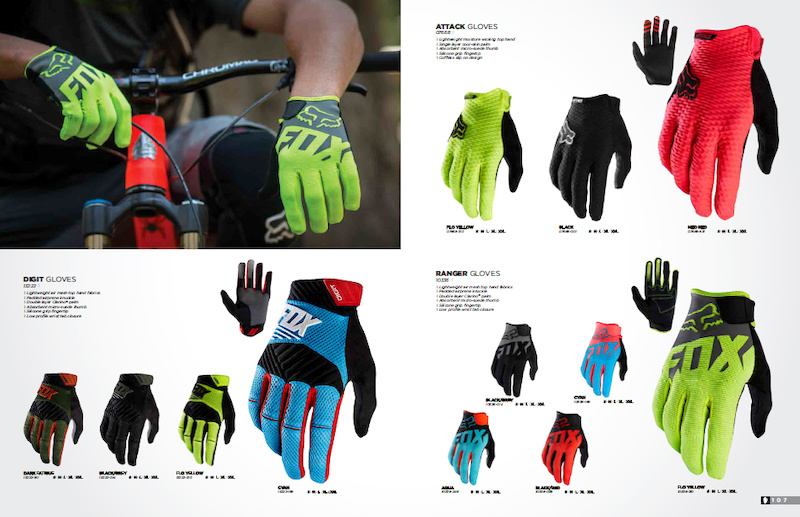 fox attack glove