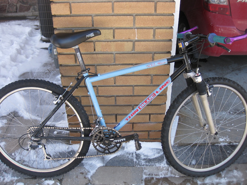 Thin Blue Line CO2 Max mountain bike good condition For Sale