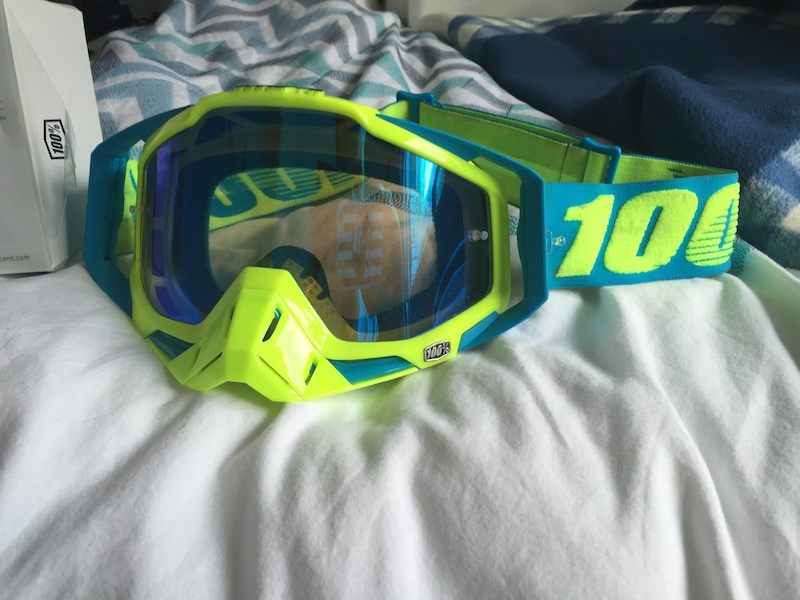 2015 100% Racecraft goggles