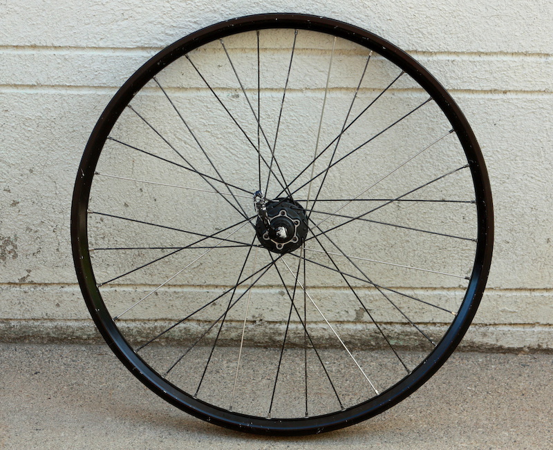 Mavic 325 disc with shimano deore hub rear wheel 135x9 For Sale