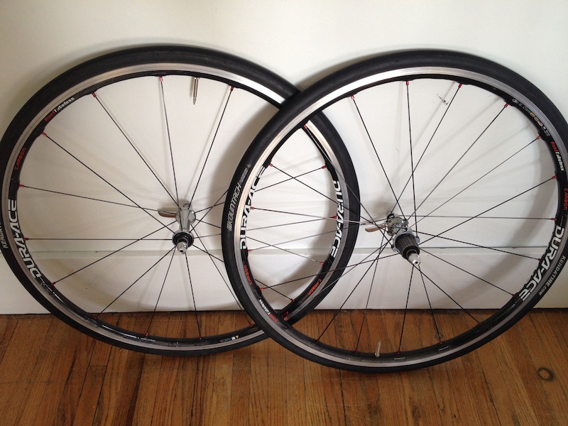 2010 Shimano Dura Ace 7850 C24 Carbon Clincher Wheels For Sale 2010 Shimano Dura Ace 7850 C24 Carbon Clincher Wheels For Sale